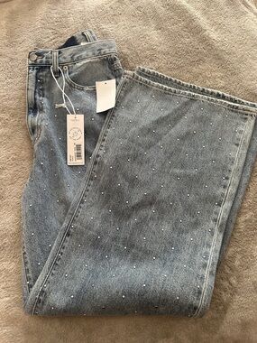 Daze Studded Light Blue Women’s Jeans